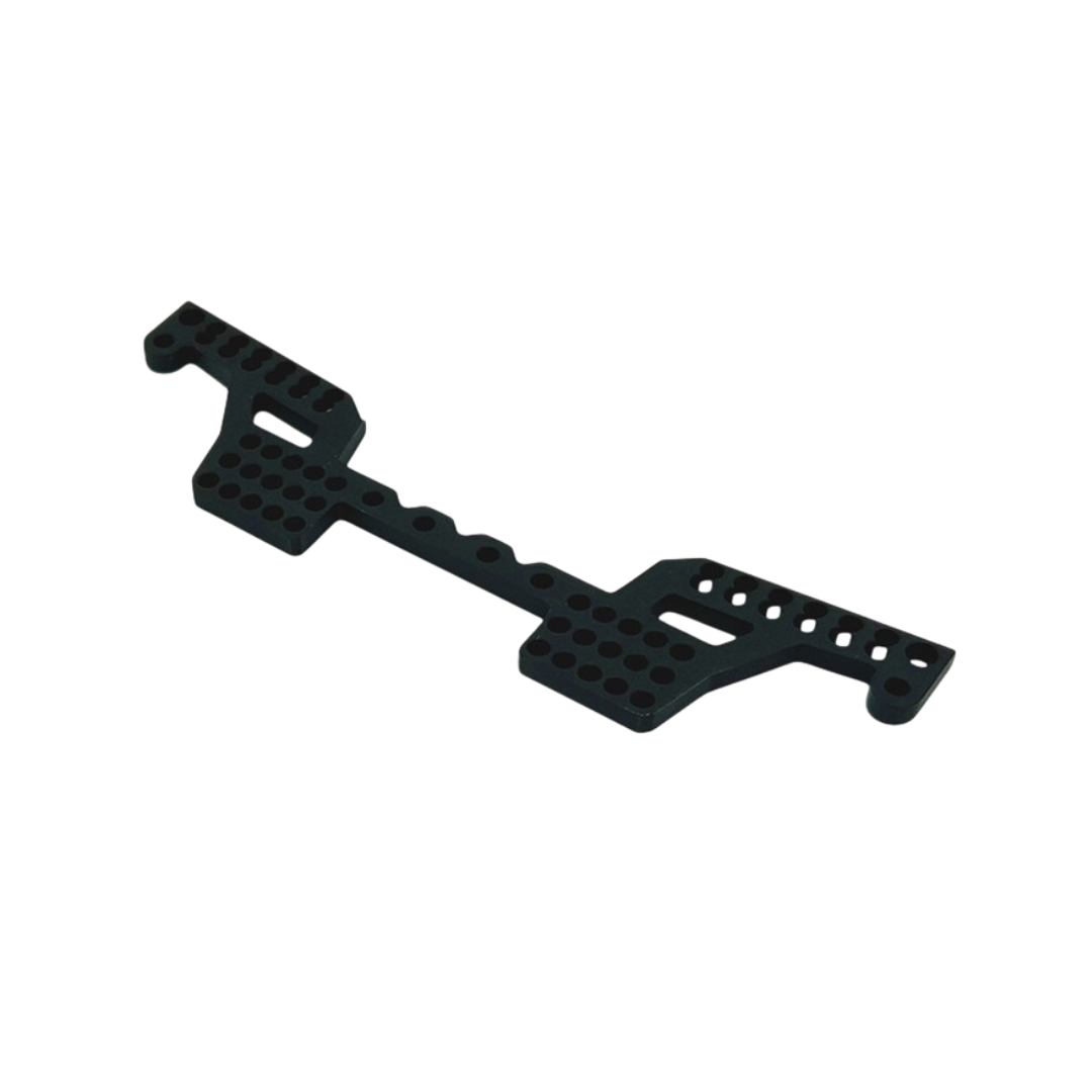 (PO JUL 2026) SHIBATA R31S343BK GRK Aluminum Rear Damper Stay Ver. R (Black) - BanzaiHobby