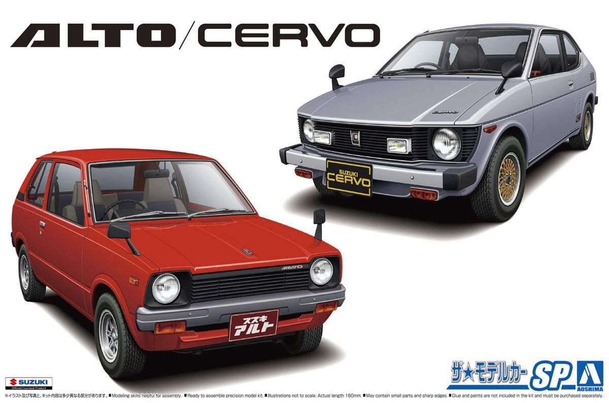 Aoshima Suzuki SS30V Alto/SS20 Cervo `79 - BanzaiHobby