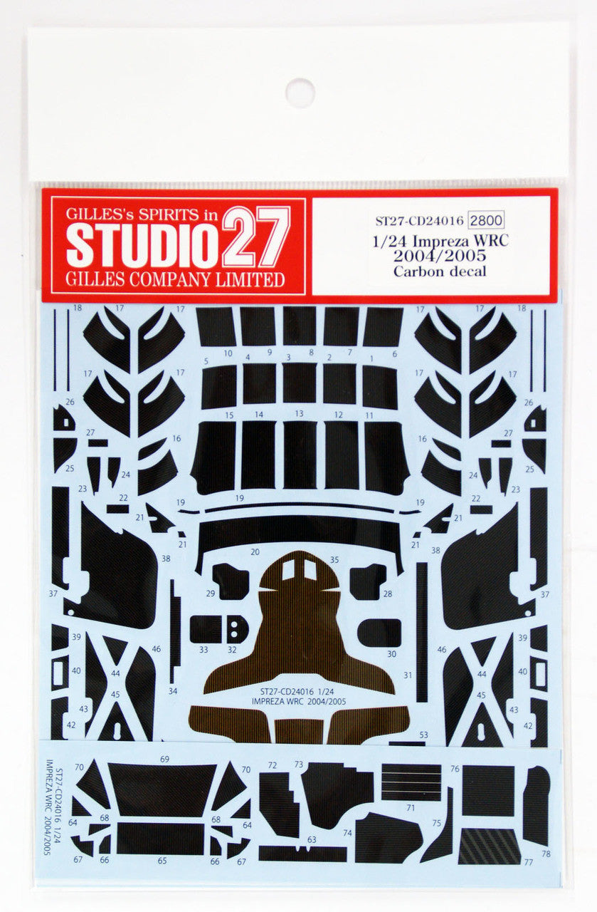 Studio27 CD24016 1/24 Subaru Impreza WRC - BanzaiHobby