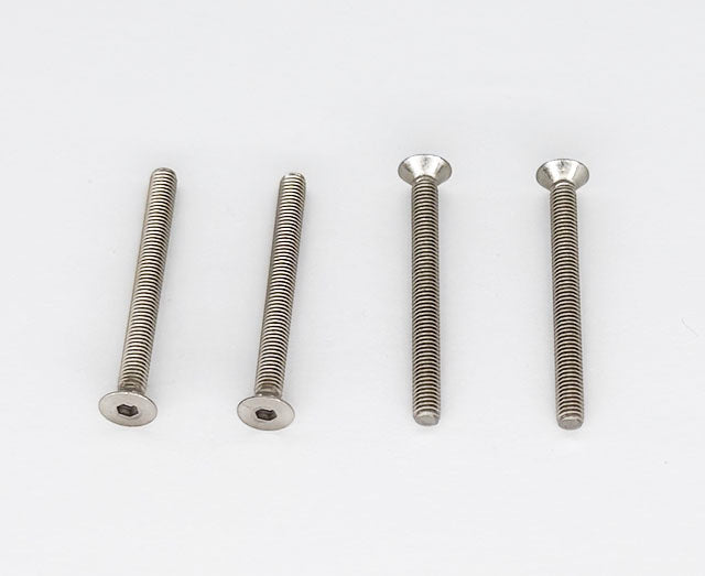 Square STR-332 Titanium Hex Flat-Head Screws M3×32 (4 pcs)