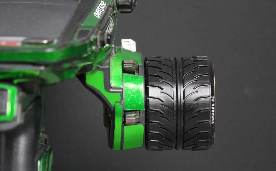 Pandora RC PAC-555 Transmitter Wheel for Sanwa M17 / MT-5 / MT-44 - BanzaiHobby