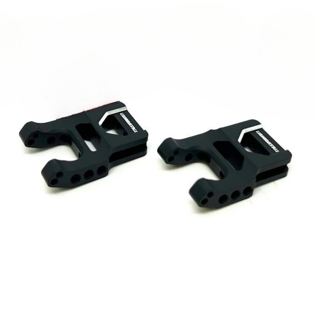 Shibata R31S339BK Adjustable Main Lower Arm Short Type (Black) - BanzaiHobby