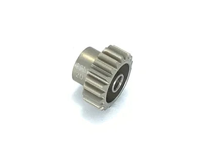 Square TGX-220 06M Ultra-hard aluminum pinion gear 20T - BanzaiHobby