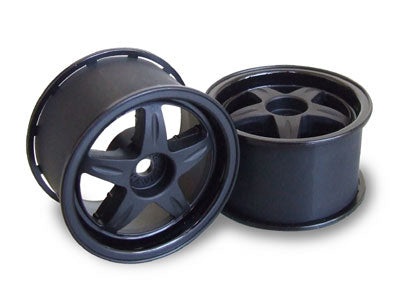 Kawada TUM27K Mini VX Wheel Black - BanzaiHobby