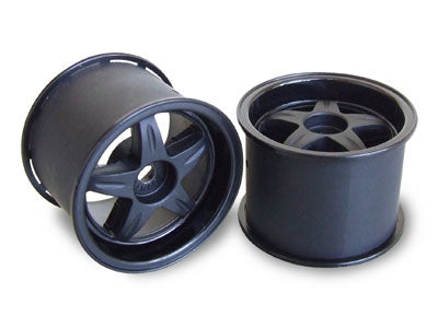 Kawada TUM37K Mini VX Wide Wheel Black - BanzaiHobby