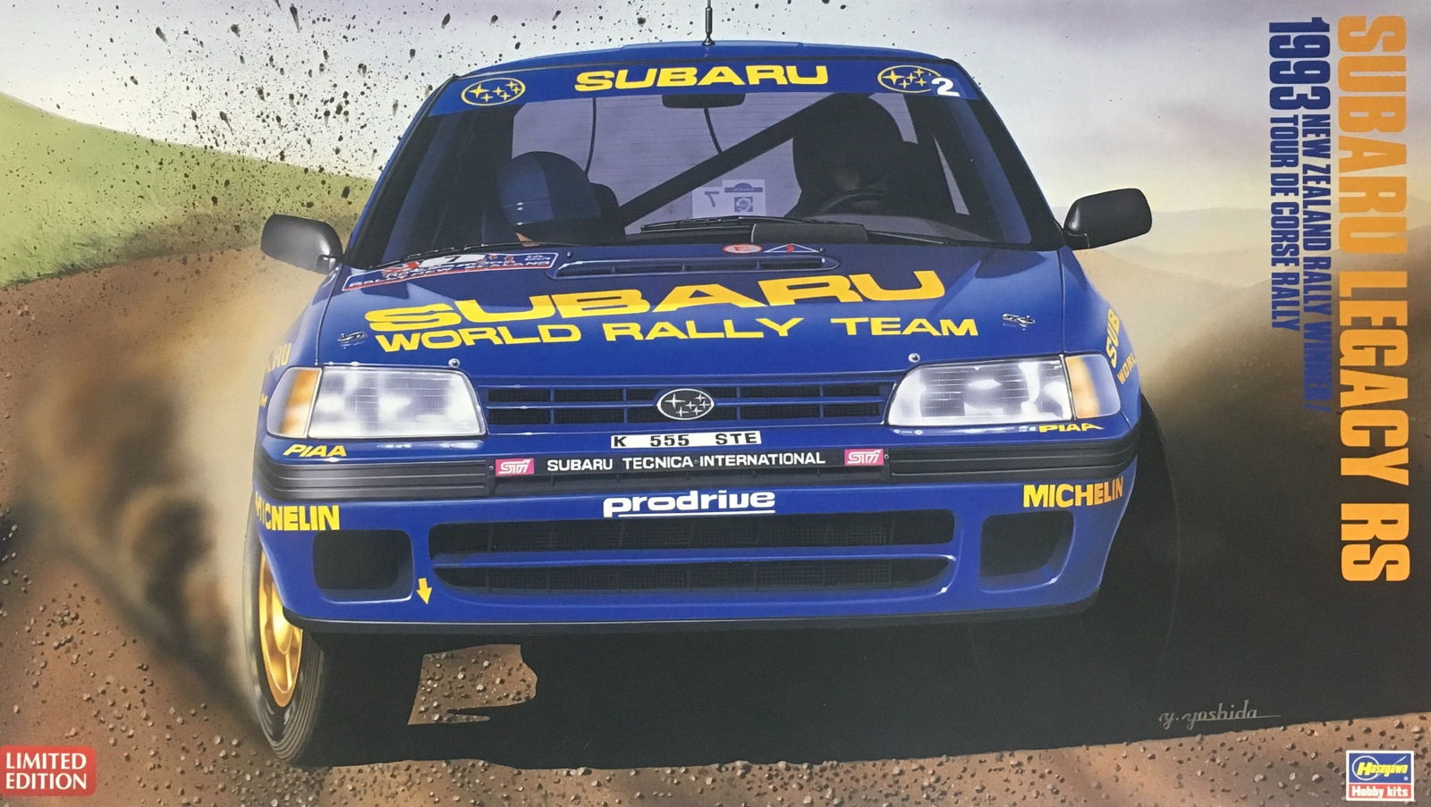 Hasegawa 1/24 Subaru Legacy RS `1993 New Zealand Rally Winner/Tour De Cor - BanzaiHobby