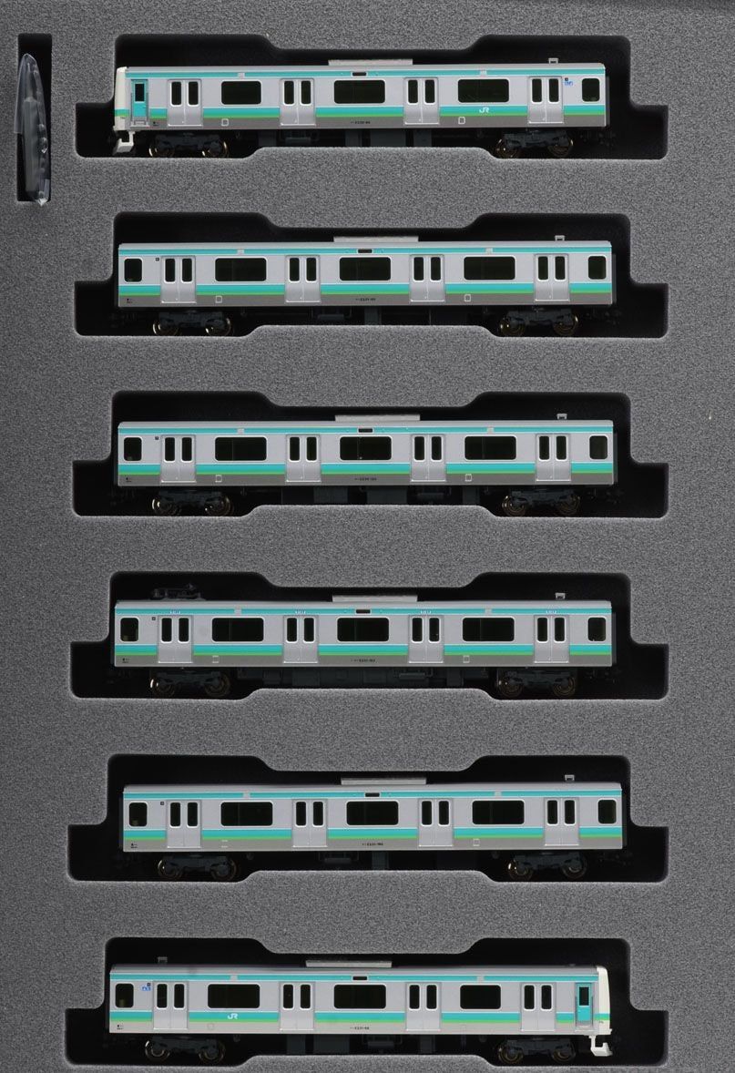 KATO 10-1337 Series E231 Joban Line/Ueno Tokyo Line (Basic 6-Car Set) - BanzaiHobby