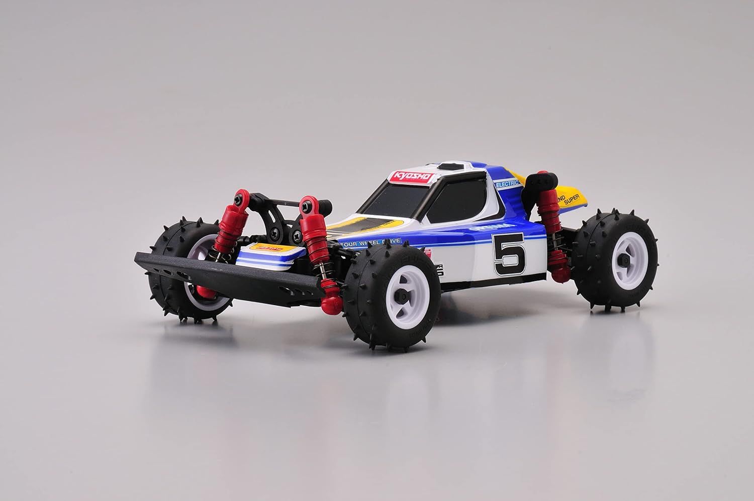 Kyosho 32094BW MB-010 MiniZ Buggy Ready Set, Optima, Blue/White - BanzaiHobby