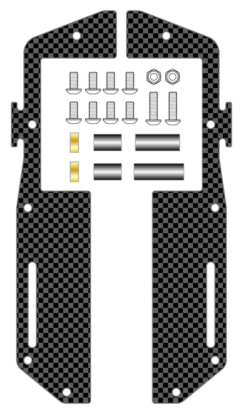 Wrap-Up Next 0751-FD Carbon Side Deck Set (BT-01 Conversion) - BanzaiHobby