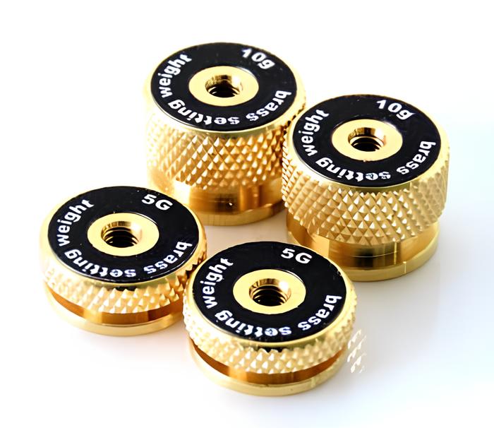 Wrap-up Next 0821-FD Brass Setting Weight (10g x 2/5gx2) - BanzaiHobby