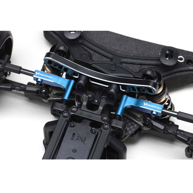 Yokomo Y2-B08FUI Aluminum Front Upper I Arm (Blue) - BanzaiHobby