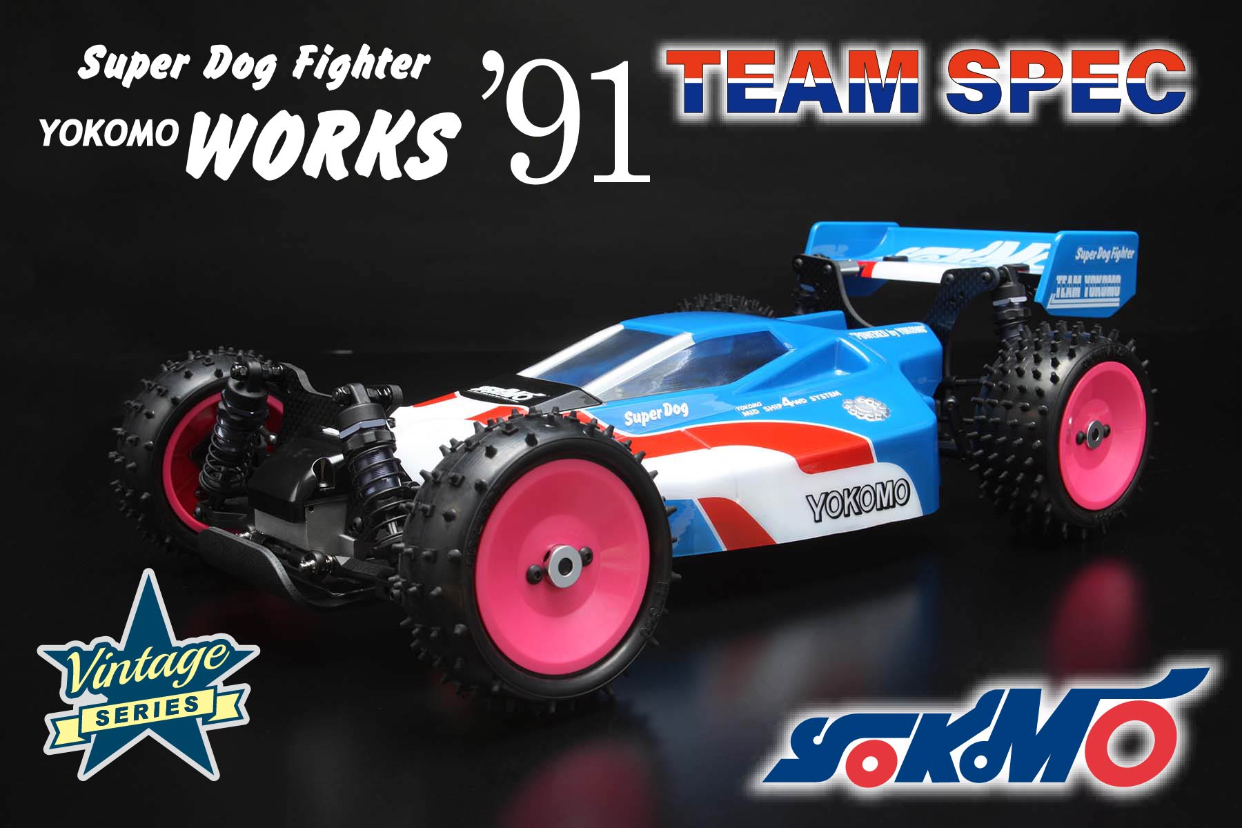 (PO FEB 2026) Yokomo YZ-W91TS Super Dogfighter Works 91 Team Specs - BanzaiHobby
