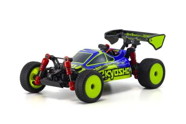 Kyosho 32093BLY MINI-Z Buggy Ready set INFERNO MP9 TKI Blue / Yellow - BanzaiHobby