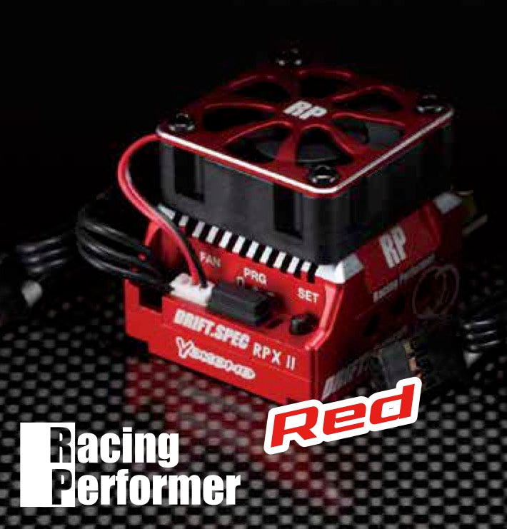 Yokomo BL-RPX2DR Racing Performer RPXII Drift Spec ESC RED - BanzaiHobby