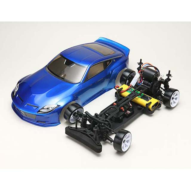 (PO DEC 2025) Yokomo DP-RZ34BL Drift Package 2WD Nissan Fairlady Z (RZ34) Body Assembly Kit Blue (pre-cut)