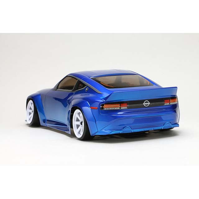 Yokomo DP-RZ34BL Drift Package 2WD Nissan Fairlady Z (RZ34) Body Assembly Kit Blue (pre-cut) - BanzaiHobby