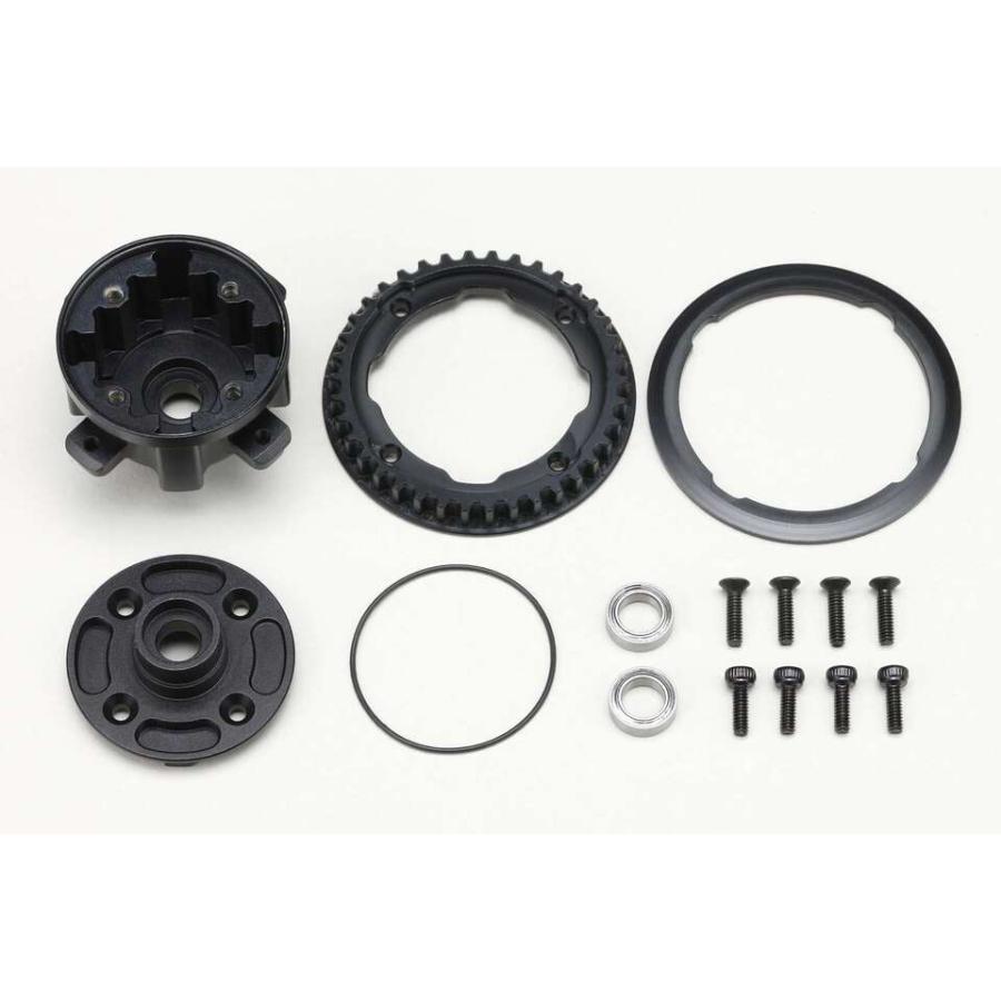 Yokomo MS-503GHA Aluminum gear differential case (with 38T pulley) for MS1.0/BD11・12 - BanzaiHobby