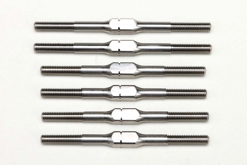 Yokomo RO-TBS10 Titanium turnbuckle set for RO1.0 - BanzaiHobby