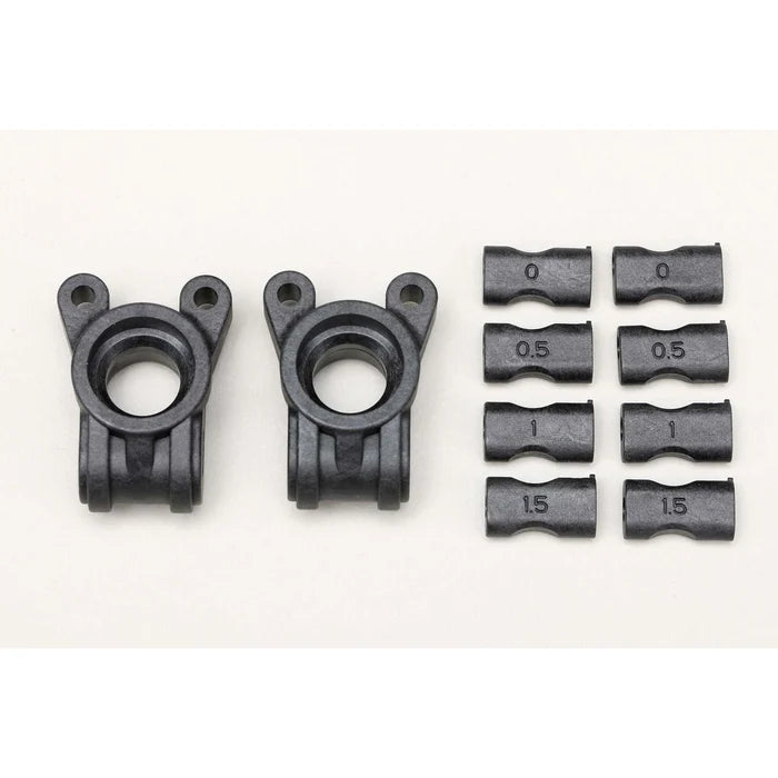 (PO SEP 2026) Yokomo S4-415RG Graphite Molded Rear Hub Carrier for MO3.0