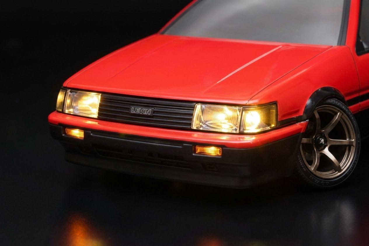 (PO MAY 2026) Yokomo SD-AE86L3L LED light set for Toyota Corolla Levin 3-door - BanzaiHobby