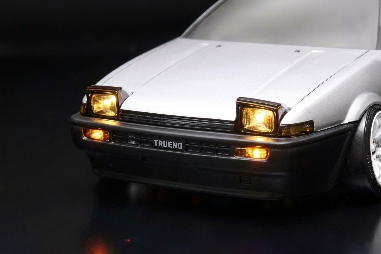 (PO MAY 2026) Yokomo SD-AE86T2L LED light set for Toyota Sprinter Trueno 2-door - BanzaiHobby