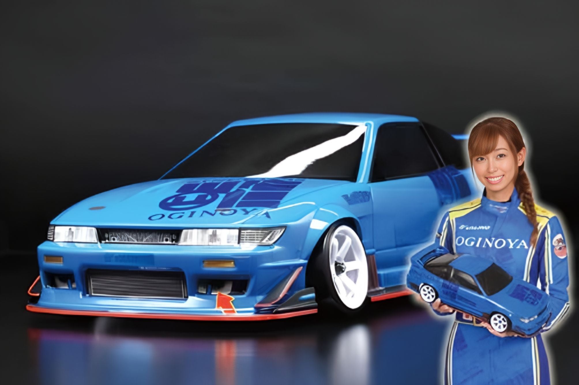 (PO MAY 2026) Yokomo SD-RS13SPB Oginoya Nissan Sileighty Sayaka Special Drift Body Set - BanzaiHobby