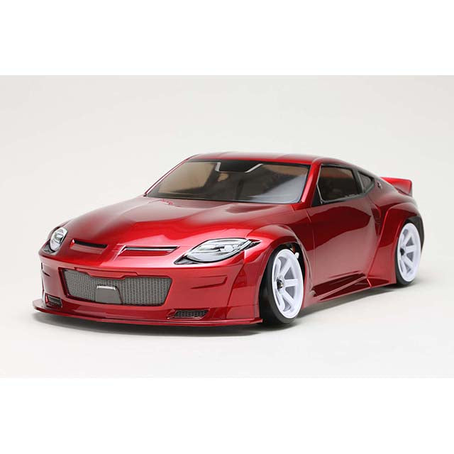 (PO DEC 2025) Yokomo SD-RZ34RB PANDEM NISSAN Fairlady Z (RZ34) Painted Body Set (Red)