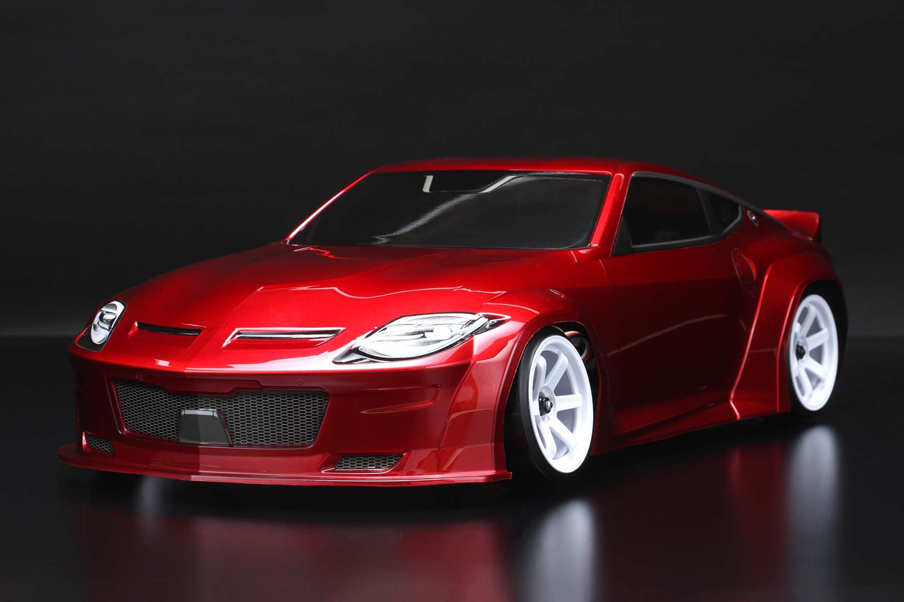 Yokomo SD-RZ34RB PANDEM NISSAN Fairlady Z (RZ34) Painted Body Set (Red)