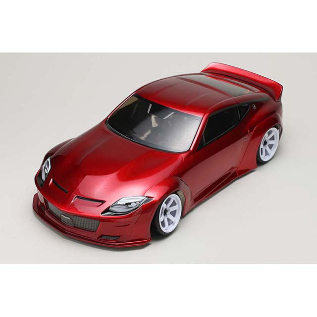 Yokomo SD-RZ34RB PANDEM NISSAN Fairlady Z (RZ34) Painted Body Set (Red)
