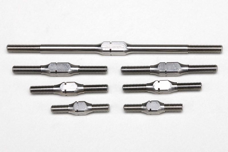 Yokomo SD-TBS20 Titanium turnbuckle set for SD2.0 - BanzaiHobby