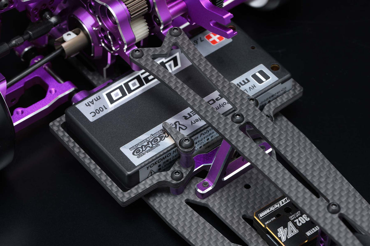 (PO JUN 2026) Yokomo SDR-030CP Super Drift SD3.0 Competition Kit (Purple) Limited Edition - BanzaiHobby