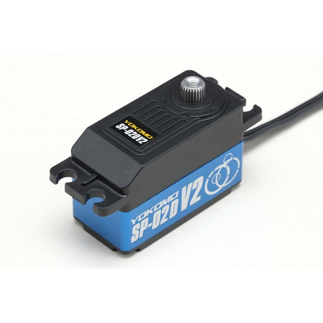 Yokomo SP-02DV2BL Programmable servo for drifting SP-02DV2 Blue version - BanzaiHobby