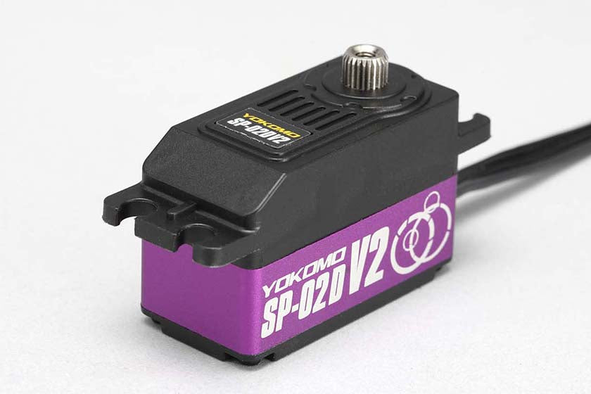 Yokomo SP-02DV2P Digital Steering Servo (Purple) - BanzaiHobby