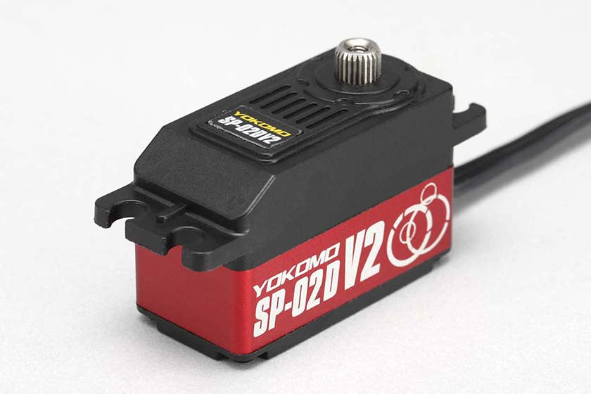 Yokomo SP-02DV2R Digital Steering Servo (RED) - BanzaiHobby