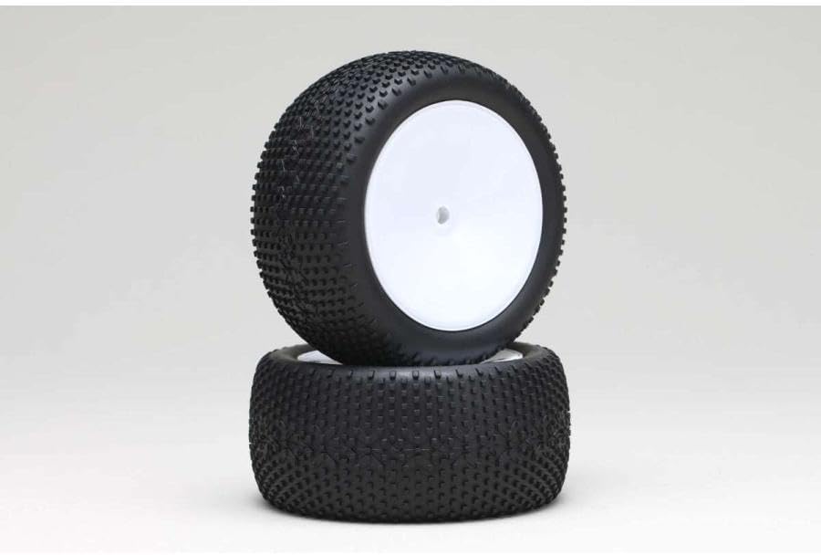 Yokomo TR-62G RO1.0 Rear Tires Glued (2pcs) - BanzaiHobby