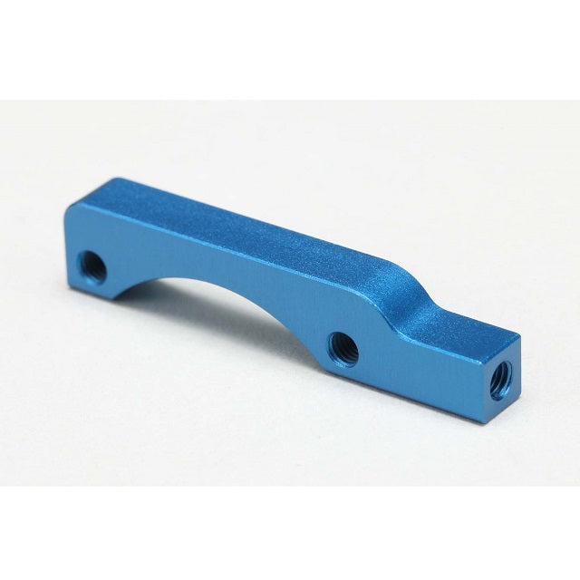 Yokomo Y2-304SMBL Drift Aluminum Cooling fan stay (Blue) - BanzaiHobby