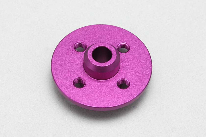 Yokomo Y2-630PA Aluminium Spur Gear Hub - Purple - BanzaiHobby