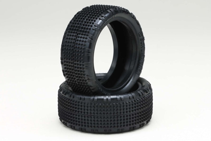 Yokomo YAU-6907 SHARD 4WD Front tires (Yellow) - BanzaiHobby