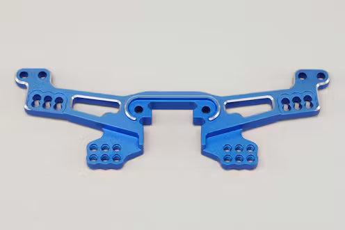 (PO JUN 2026) Yokomo RD-018ABL Aluminum Rear Shock Tower (Blue)
