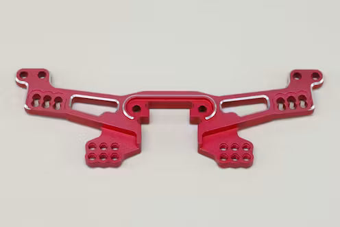 (PO JUN 2026) Yokomo RD-018AR Aluminum Rear Shock Tower (Red)