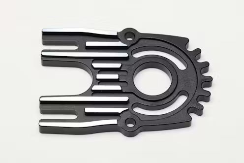 (PO JUN 2026) Yokomo RD-304BK Aluminum Heatsink Motor Mount (Black)