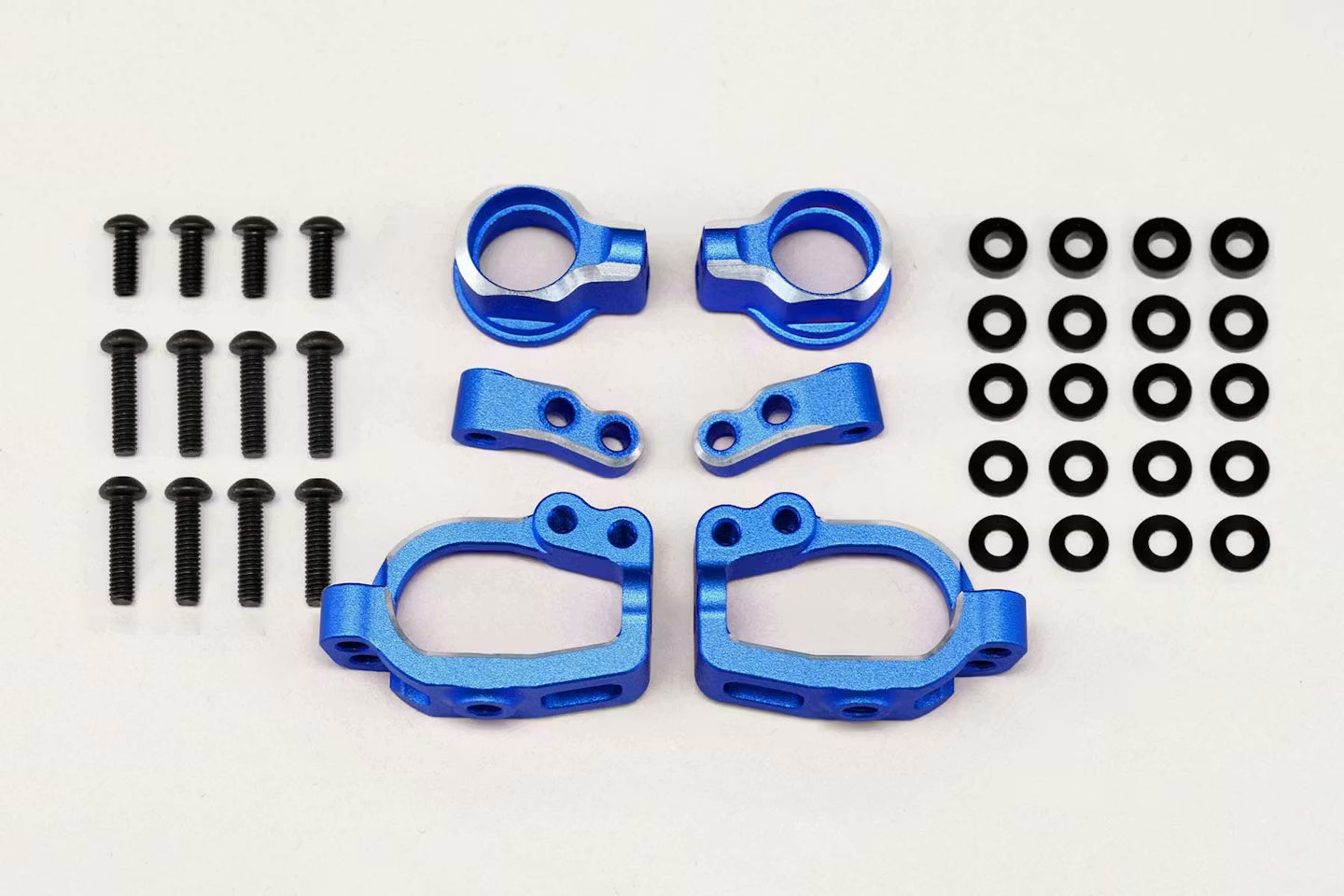 YOKOMO RD 青アルミ PO JUN 2026) Yokomo RD-415SABL Aluminum Adjustable Front ST Block