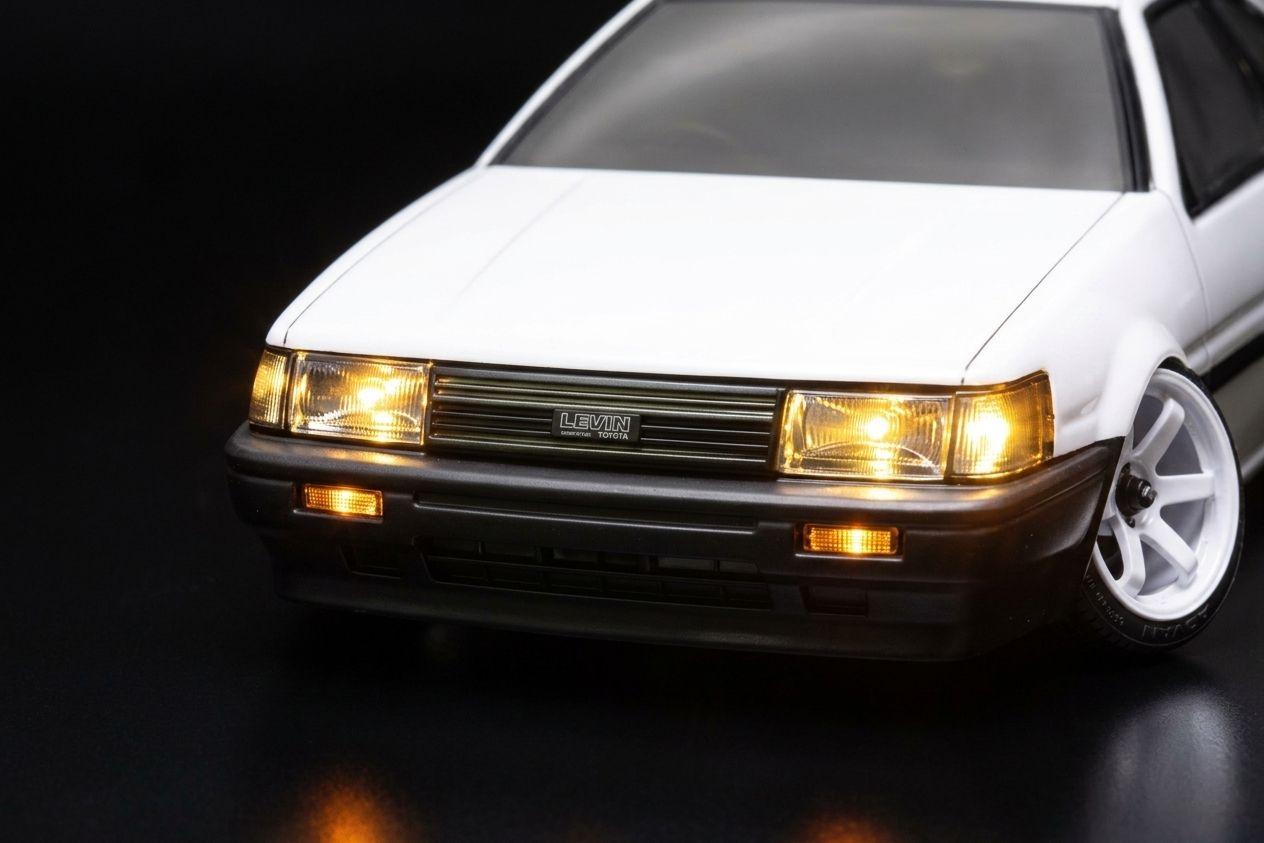 (PO MAY 2026) Yokomo SD-AE86L2L LED light set for Toyota Corolla Levin 2-door - BanzaiHobby