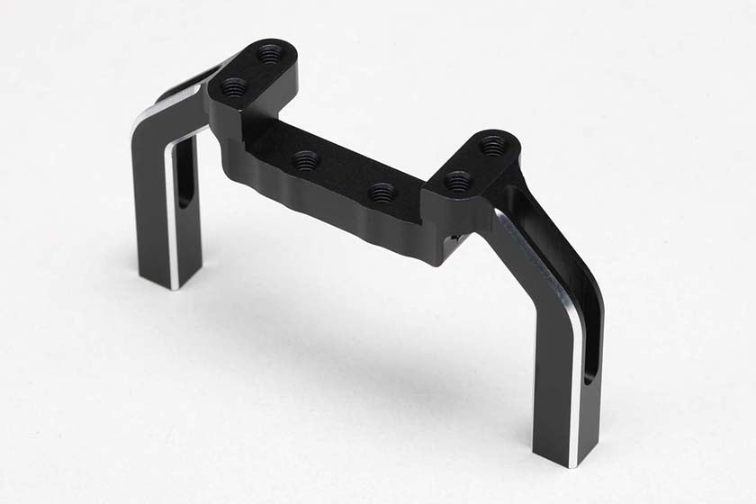 Yokomo RD-302FB Aluminum front bulkhead bridge for RD2.0/SD2.0 - BanzaiHobby
