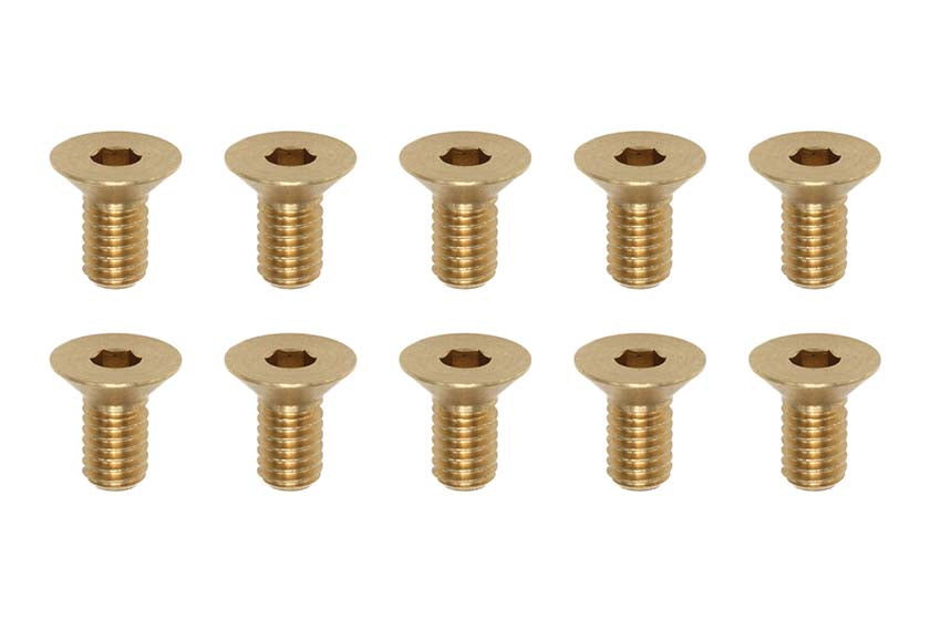 Yokomo RP-042-06BA High precision Brass FH screw M3×6㎜ - BanzaiHobby