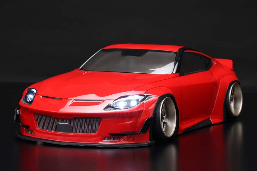 Yokomo SD-RZ34B PANDEM NISSAN Fairlady Z RZ34 Clear Lexan Body Set - BanzaiHobby