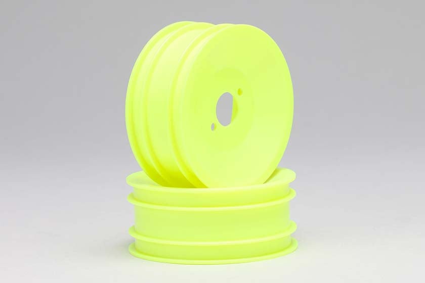 Yokomo YZ-821Y-2 Front Wheel (Yellow / 2.2 inch) for YZ-870C - BanzaiHobby
