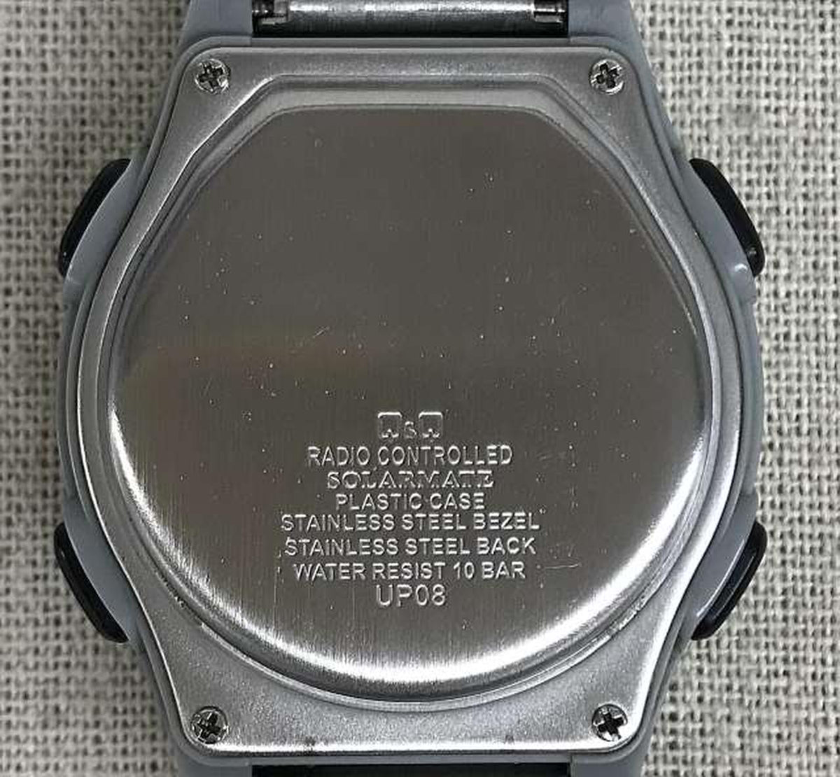 CITIZEN Q&Q Solar Radio-Controlled Wristwatch MD10-205 UP08