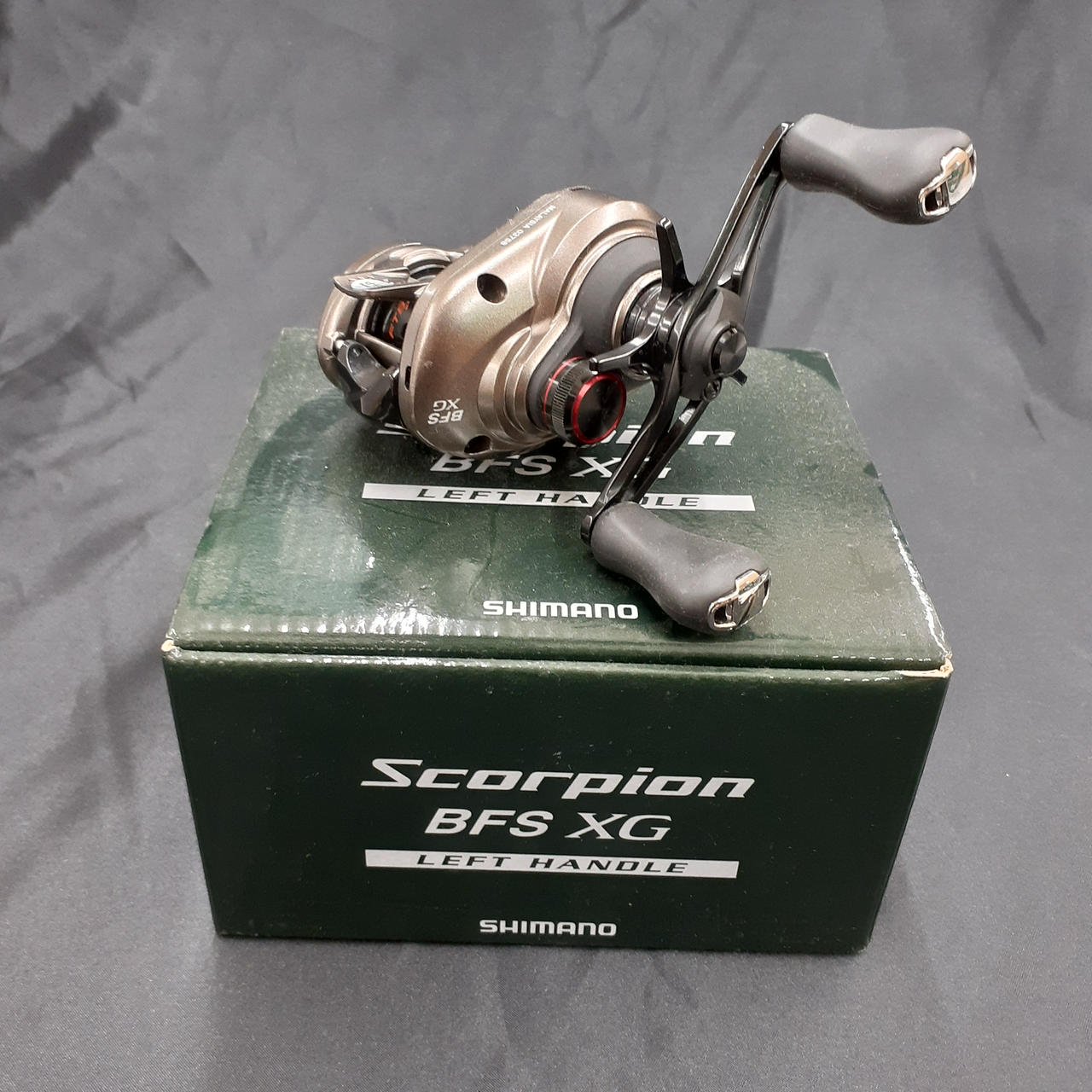 bfs shimano reel Baitcasting SCORPION XG LH – BanzaiHobby Bass Pro Shops Tourney A new version has RAM-117SWU Size:253N 3/0 $3.00 per 25