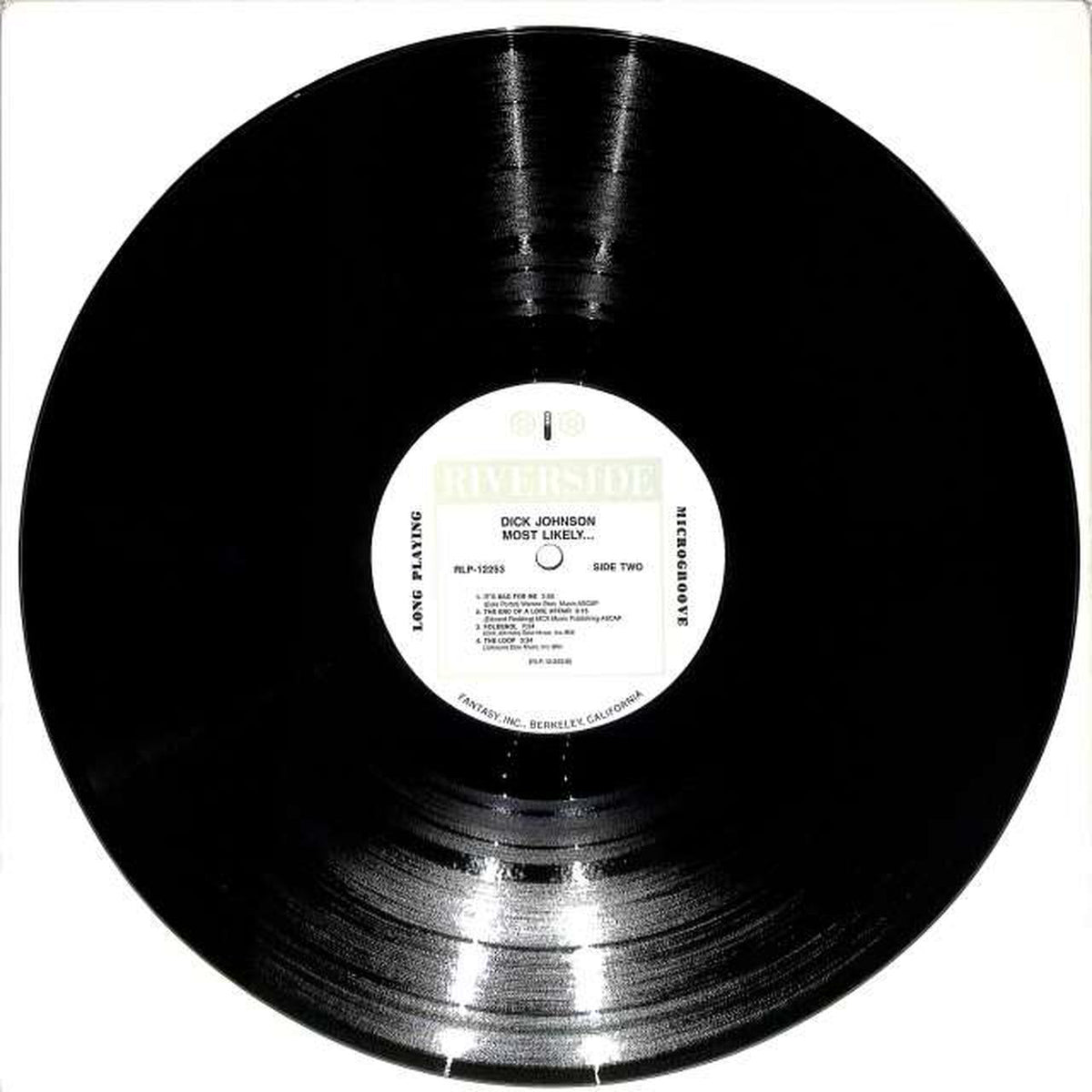 RIVERSIDE Dick Johnson "MOSUT LIKELY..." RLP12-253 (imported)